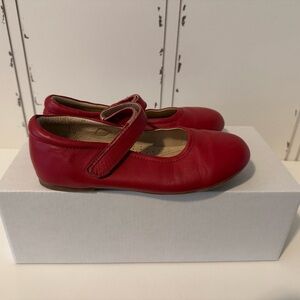 Old Soles Red Mary Jane Kids Shoes